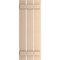 Ekena Millwork Rustic Three Board Spaced Board-n-Batten Smooth Faux Wood Shutters, 17 1/2W x 48H, PR SHUBSS17X48SMPR - alternate 2